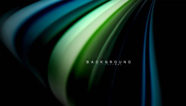 Sıvı vektör dalga arka plan renkleri karıştırma