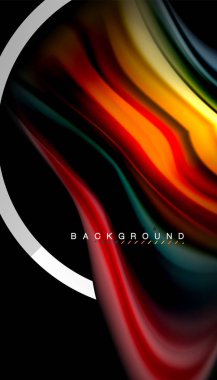 Sıvı sıvı metalik tarzı çizgi şeklinde Holografik dizayn renkleri