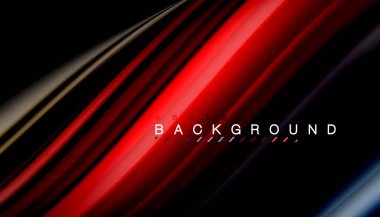 Sıvı vektör dalga arka plan renkleri karıştırma