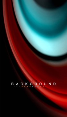 Sıvı vektör dalga arka plan renkleri karıştırma