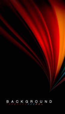 Sıvı vektör dalga arka plan renkleri karıştırma