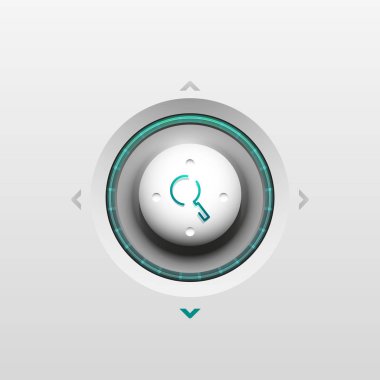Magnifyier web düğme arama, kutsal kişilerin resmi büyütmek. Modern Büyüteç işareti, web sitesi tasarımı veya mobil uygulaması