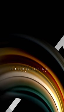 Sıvı sıvı metalik tarzı çizgi şeklinde Holografik dizayn renkleri