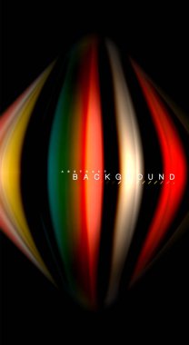 Renk dalga satırları arka plan bulanıklık