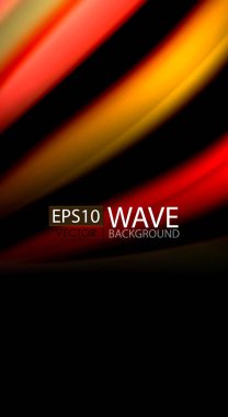 Renk dalga satırları arka plan bulanıklık