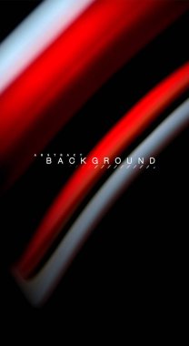 Renk dalga satırları arka plan bulanıklık