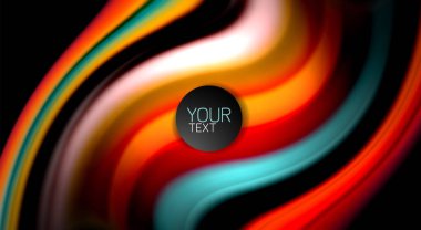 Renk dalga satırları arka plan bulanıklık