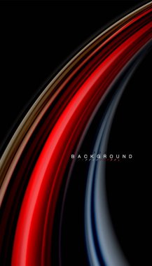 Sıvı vektör dalga arka plan renkleri karıştırma