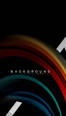 Sıvı sıvı metalik tarzı çizgi şeklinde Holografik dizayn renkleri