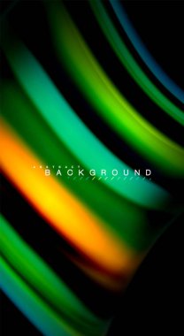 Renk dalga satırları arka plan bulanıklık