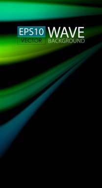 Renk dalga satırları arka plan bulanıklık