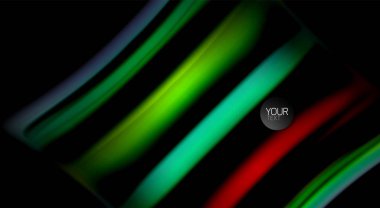 Renk dalga satırları arka plan bulanıklık