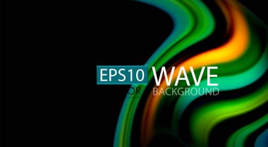 Renk dalga satırları arka plan bulanıklık