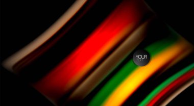 Renk dalga satırları arka plan bulanıklık