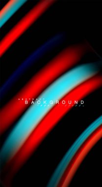 Renk dalga satırları arka plan bulanıklık