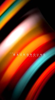 Renk dalga satırları arka plan bulanıklık