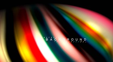 Renk dalga satırları arka plan bulanıklık