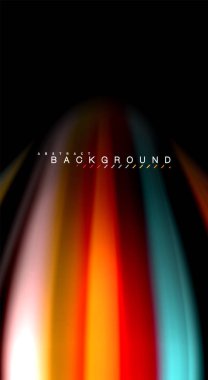 Renk dalga satırları arka plan bulanıklık