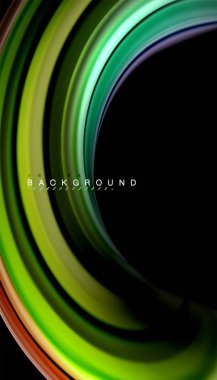 Sıvı vektör dalga arka plan renkleri karıştırma