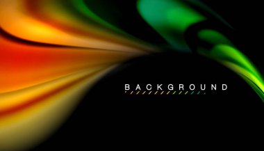 Sıvı vektör dalga arka plan renkleri karıştırma