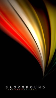 Sıvı vektör dalga arka plan renkleri karıştırma