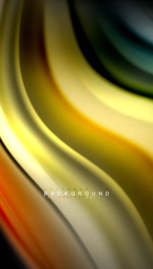 Sıvı vektör dalga arka plan renkleri karıştırma