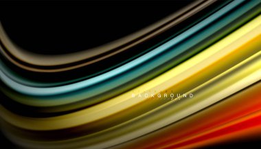 Sıvı vektör dalga arka plan renkleri karıştırma