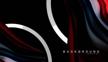 Sıvı sıvı metalik tarzı çizgi şeklinde Holografik dizayn renkleri