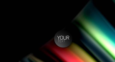 Renk dalga satırları arka plan bulanıklık