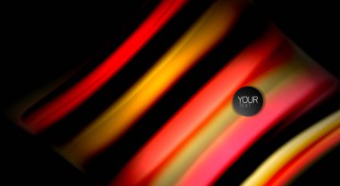 Renk dalga satırları arka plan bulanıklık