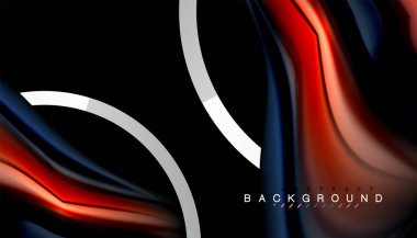 Sıvı sıvı metalik tarzı çizgi şeklinde Holografik dizayn renkleri