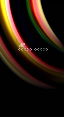 Renk dalga satırları arka plan bulanıklık