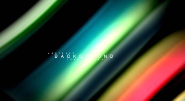 Renk dalga satırları arka plan bulanıklık