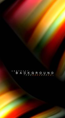 Renk dalga satırları arka plan bulanıklık