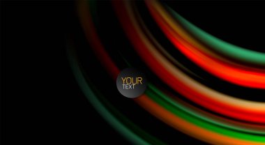 Renk dalga satırları arka plan bulanıklık