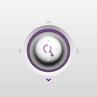 Magnifyier web düğme arama, kutsal kişilerin resmi büyütmek. Modern Büyüteç işareti, web sitesi tasarımı veya mobil uygulaması