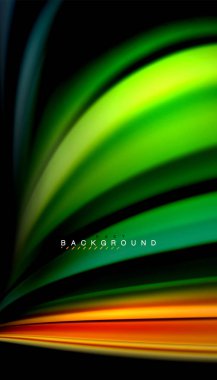 Sıvı vektör dalga arka plan renkleri karıştırma