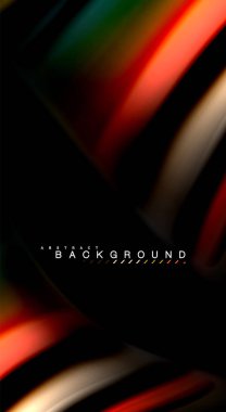 Renk dalga satırları arka plan bulanıklık