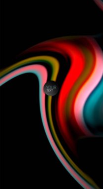 Renk dalga satırları arka plan bulanıklık