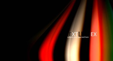 Renk dalga satırları arka plan bulanıklık