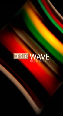 Renk dalga satırları arka plan bulanıklık