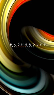 Sıvı vektör dalga arka plan renkleri karıştırma