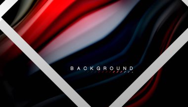 Sıvı sıvı metalik tarzı çizgi şeklinde Holografik dizayn renkleri