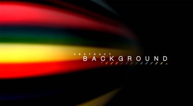 Renk dalga satırları arka plan bulanıklık