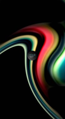 Renk dalga satırları arka plan bulanıklık