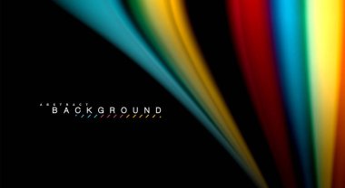 Renk dalga satırları arka plan bulanıklık