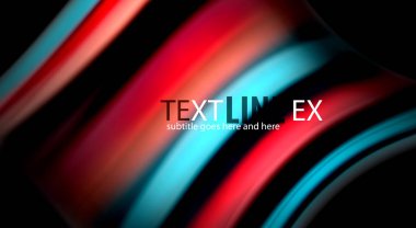 Renk dalga satırları arka plan bulanıklık