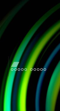 Renk dalga satırları arka plan bulanıklık