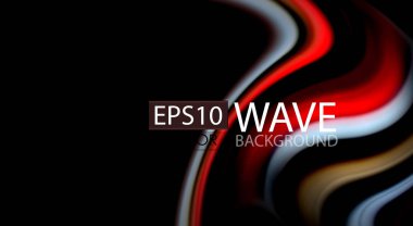 Renk dalga satırları arka plan bulanıklık