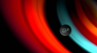 Renk dalga satırları arka plan bulanıklık